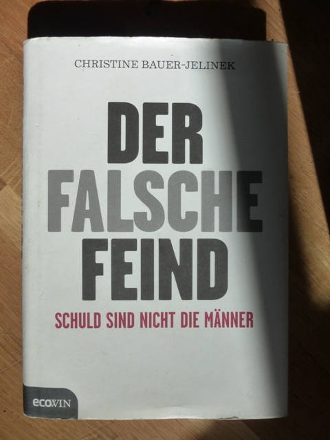 „Der Falsche Feind. Schuld sind nicht die Männer“, ein Buch von Christine Bauer-Jelinek im Ecowin Verlag 2012