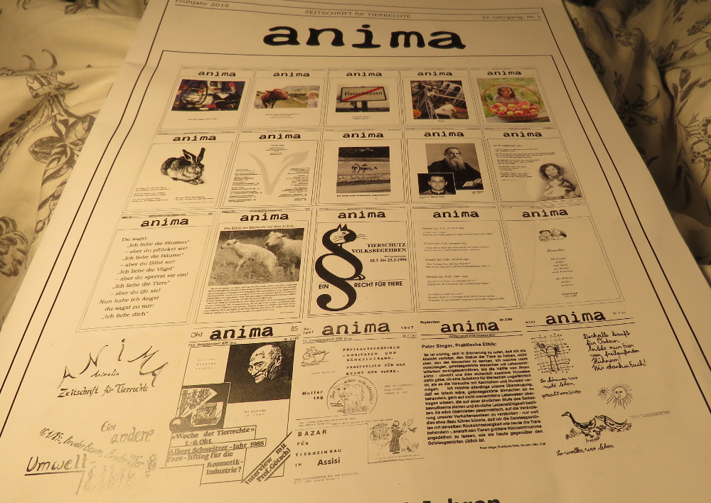 „Anima. Zeitschrift für Tierrechte“ nach 31 Jahren eingestellt