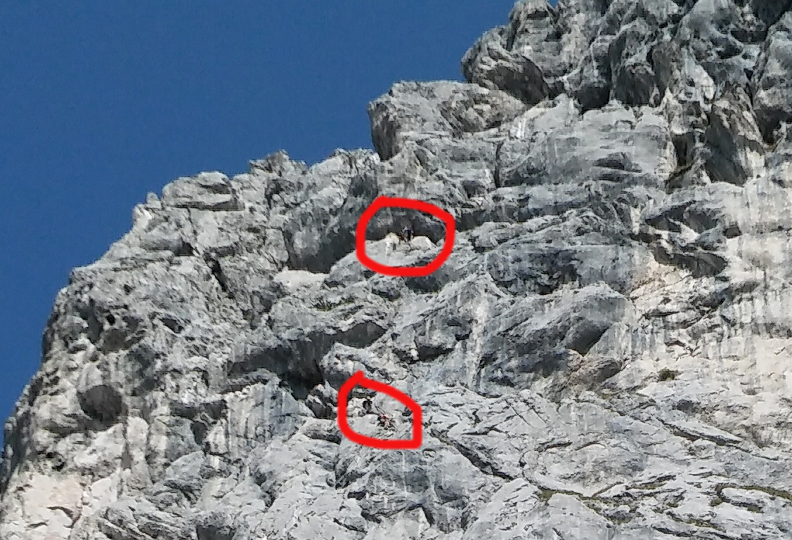 5 Männer in Bergnot